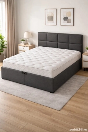 Canapea nouă, nefolosită, cu spațiu de depozitare