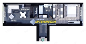 Apartament 2 camere de vanzare BLOC NOU finisat la cheie Centru ultracentral  - imagine 5