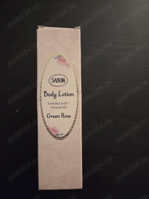 Body lotion Sabon Green Rose 50 ml
