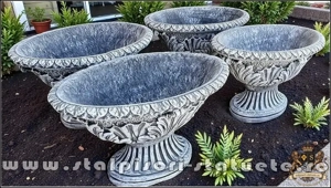 Vaze, ghivece, glastre, vase flori, din beton. - imagine 4