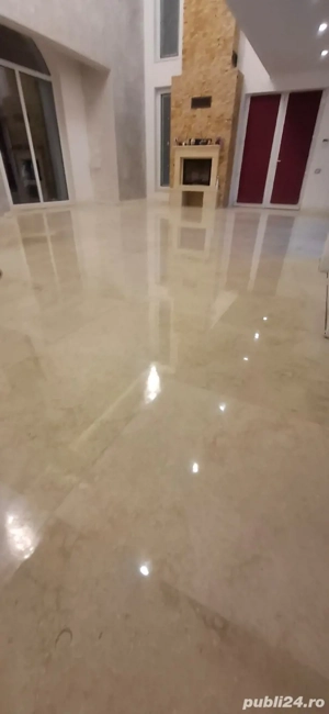 Slefuire si lustruire marmura, travertin granit si mozaic la cel mai bun pret si calitate 