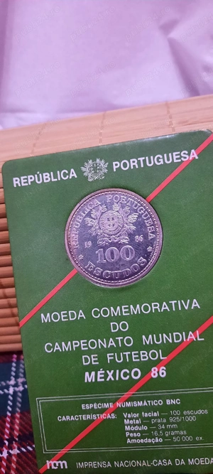 Monedă comemorativă din argint  - imagine 2