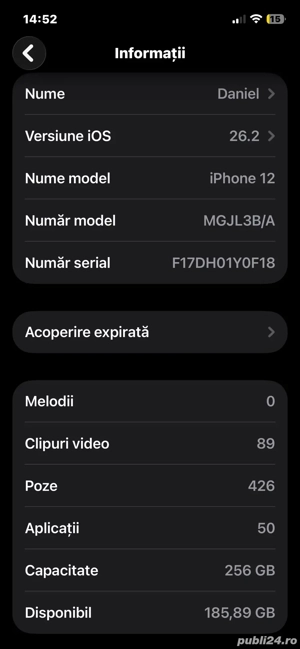iphone 12 in stare foarte buna