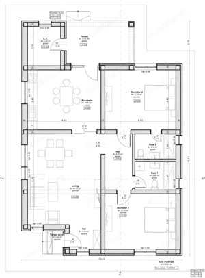 Casa individuala eleganta, 100 mp utili, 540 mp teren - Sanandrei - imagine 13