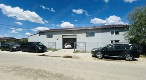 Hală service auto de închiriat, complet utilată, Domnești