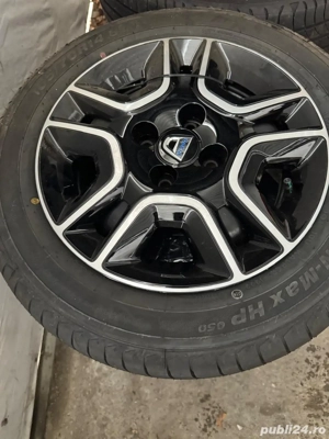 Vand roti de vara + capace pentru Dacia Spring