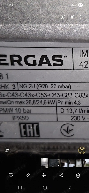 Centrală gaz Immergas Victrix Tera - imagine 3