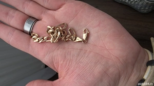 Bratara de aur 585 full gold  - imagine 3