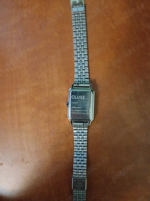 Cluse Ceas de Damă cu Argintiu Brățară Metalică - imagine 4