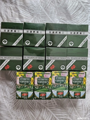 Trei tipuri ceai de slabit antiadipos, valabilitate pana in 2027