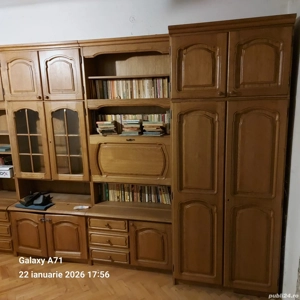 Mobilier camera zi . Biblioteca - imagine 3
