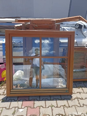 Ferestre din lemn stratificat cu geam termopan  - imagine 5