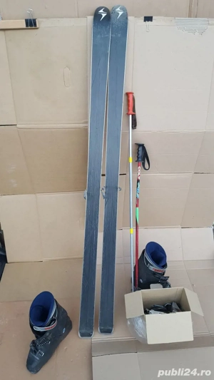 Schiuri Blizzard Secura 175 cm cu clapari si accesorii - imagine 3