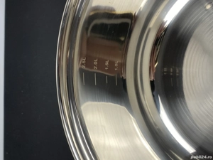 Recipient inox 3.5 litri cu capac de sticla pentru uz zilnic - imagine 4