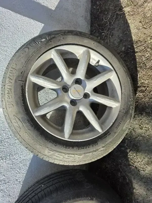 vand Jante Aliaj 15" cu cauciucuri de vara (Opel, Renault)