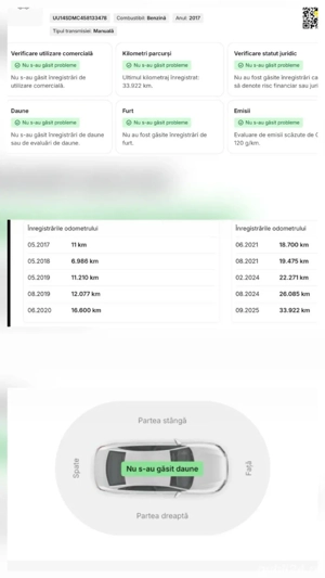 Logan 35000km-carte service  Primul proprietar - imagine 5