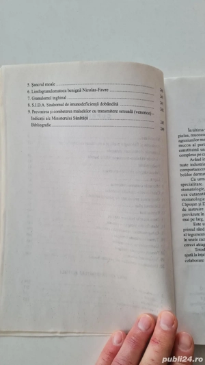 Dermato-venerologie pentru studentii facultatilor de stomatologie Dumitru Justin Diaconu 1998 - imagine 3