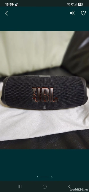 Vând boxă JBL CHARGE 5 în stare foarte bună 