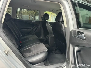Volkswagen Passat High-Line 2.0 TDI Automat DSG 2010 Euro 5 Navi Clima Piele - imagine 9