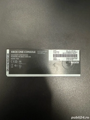 Xbox One 500GB + controller original + jocuri (FIFA 16, Batman)   pachet complet - imagine 5