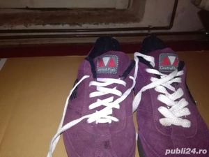 Adidași damă măr 36 piele naturală întoarsă 