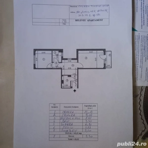 Vînd apartament 2 camere