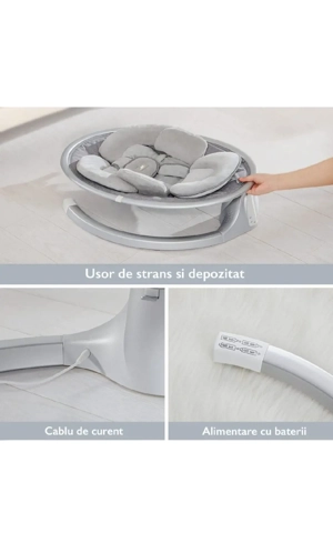 eagan Electric Bebelusi KidProtect  Baby Bliss, Muzica 10 Piese Incorporate sau Bluetooth - imagine 3