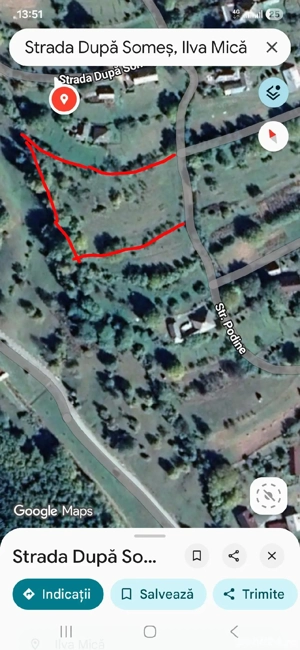 Vând teren intravilan,42.75ari,4275m2,Pret:1475Euro Arie - imagine 6