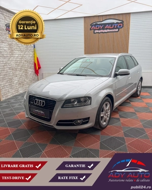 Audi A3 QUATTRO (4X4).Livrare gratis. Garantie 12 luni . Buy back . Test drive. Rate fixe