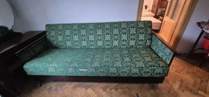 Canapea extensibila din lemn masiv