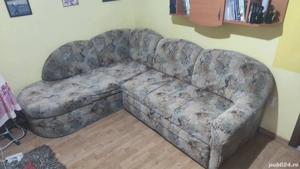 Canapea colțar extensibil