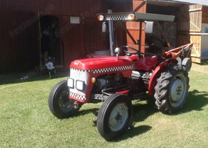 Tractor BMC Nuffield MINI 9 16 + plug, cositoare, lama - imagine 2