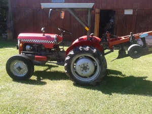 Tractor BMC Nuffield MINI 9 16 + plug, cositoare, lama - imagine 4