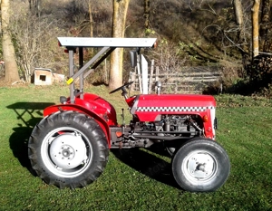 Tractor BMC Nuffield MINI 9 16 + plug, cositoare, lama - imagine 3