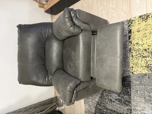 Vând colțar fix cu fotoliu recliner balansoar - imagine 4