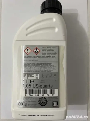 Mercedes Antigel MB 325.6 - A0009891808 - imagine 2