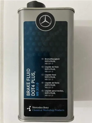 Mercedes Lichid de frana GALBEN DOT4+ MB 331.0 - A0009895605, A0009890807