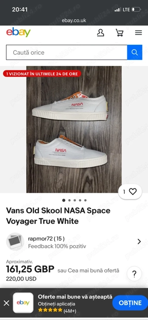 Vans Old Skool Nasa Space Voyager 