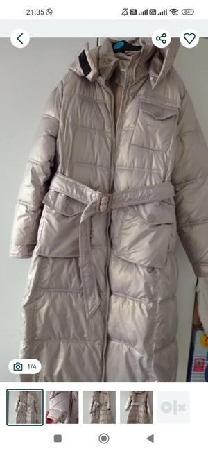 Geaca toamna iarna M  L auriu