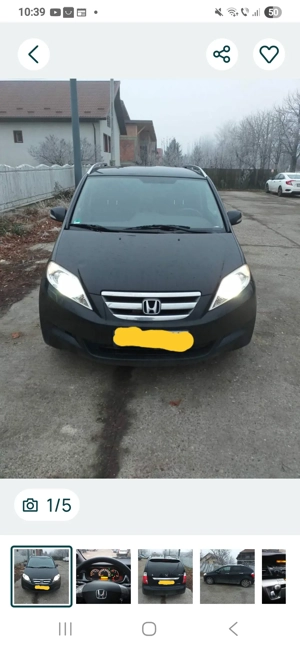 Vand honda frv an fabricație 2006 - imagine 5