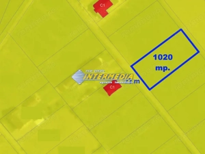 Vanzare Teren intravilan 1020 mp cu deschidere de 22 m si toate utilitatile 