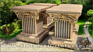 Soclu, stativ, arămiu patinat, model S64. - imagine 3