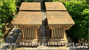 Soclu, stativ, arămiu patinat, model S64. - imagine 2