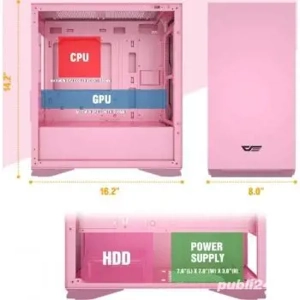 DarkFlash DLM22 Micro ATX Tower - imagine 4