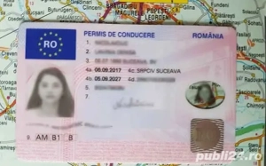 Permis de conducere pentru toate categoriile - legal și autentic