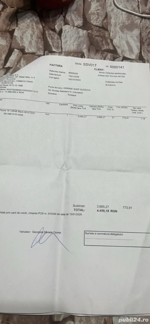 Iphone 16 sigilat 128 gb - imagine 3