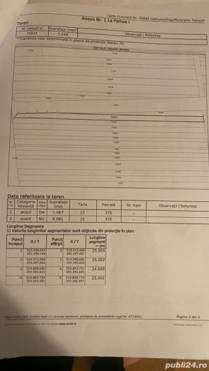 teren de vanzare  centura Gaesti - imagine 5