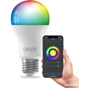 Pachet Calex camera supraveghere wifi + Led smart 