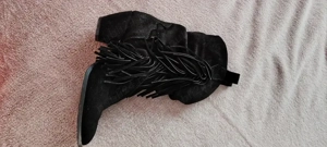 Cizme ciocate piele intoarsa