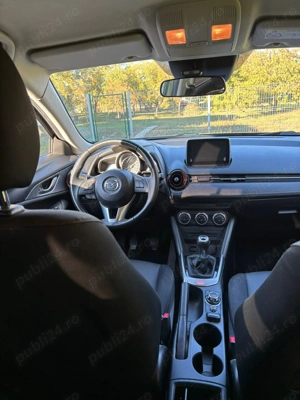 Mazda CX 3 Challenge, 120CP, 2015, unic proprietar istoric service - imagine 6